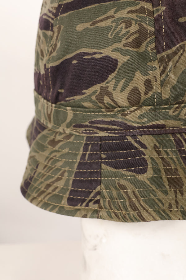 Osaka MASH M Silver Tiger Stripe Beach Ball Hat, used with modifications