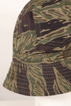 Osaka MASH M Silver Tiger Stripe Beach Ball Hat, used with modifications