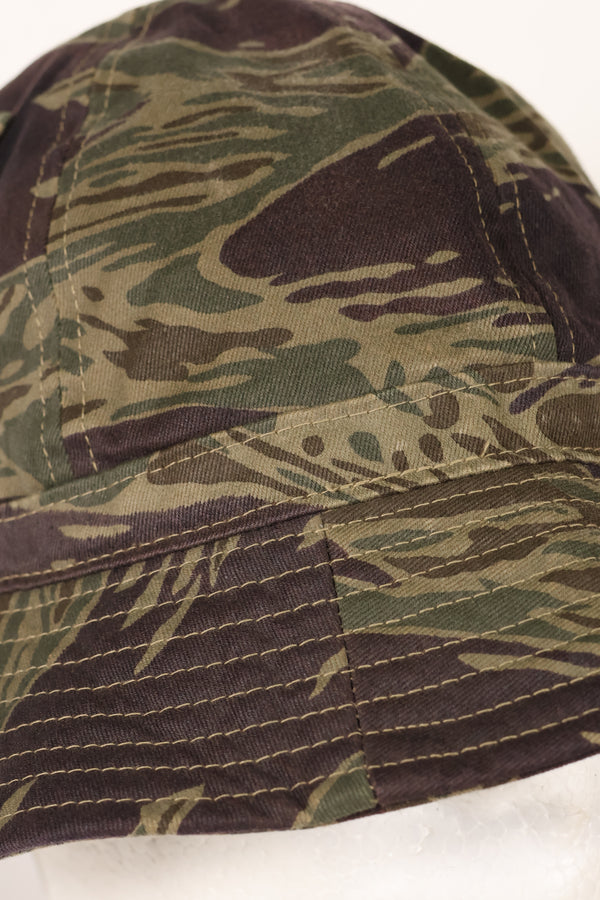 Osaka MASH M Silver Tiger Stripe Beach Ball Hat, used with modifications