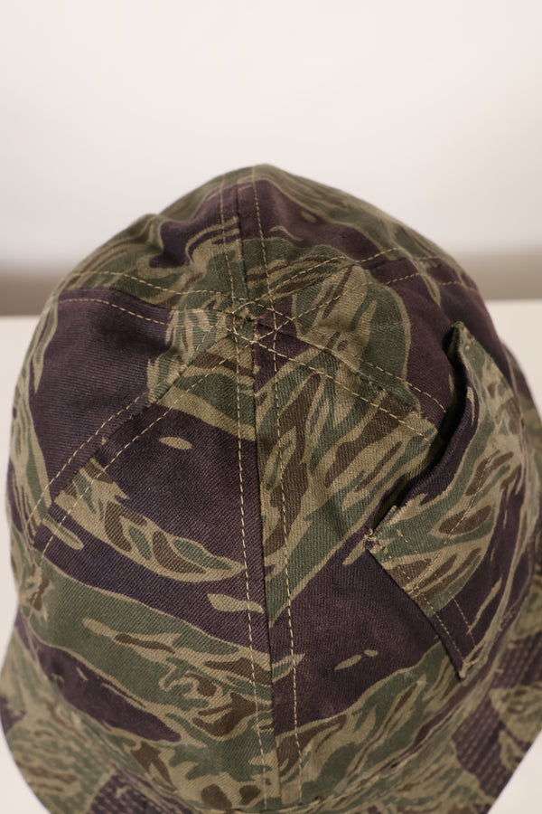 Osaka MASH M Silver Tiger Stripe Beach Ball Hat, used with modifications