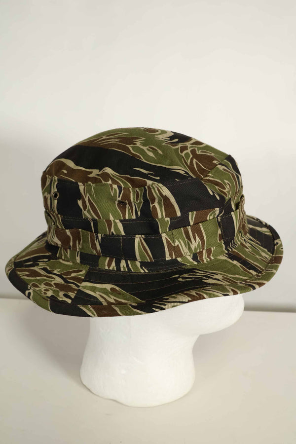 Limited Production MILITARIA 1911 Early Gold Tiger CISO Cut Booney Hat Short Brim Modified A