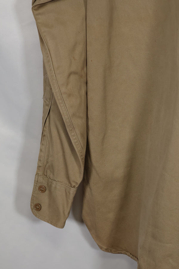 1960年代ロット　サマーユニフォームシャツ　LOCKE　元SF隊員　放出　中古品
