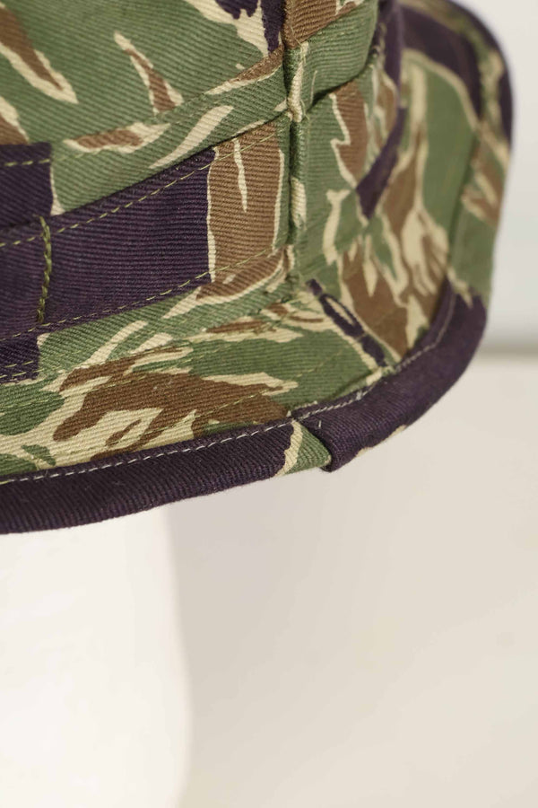 Limited quantity MILITARIA 1911 Okinawa Tiger CISO Cut Booney Hat with Short Brim Modified Pocket B