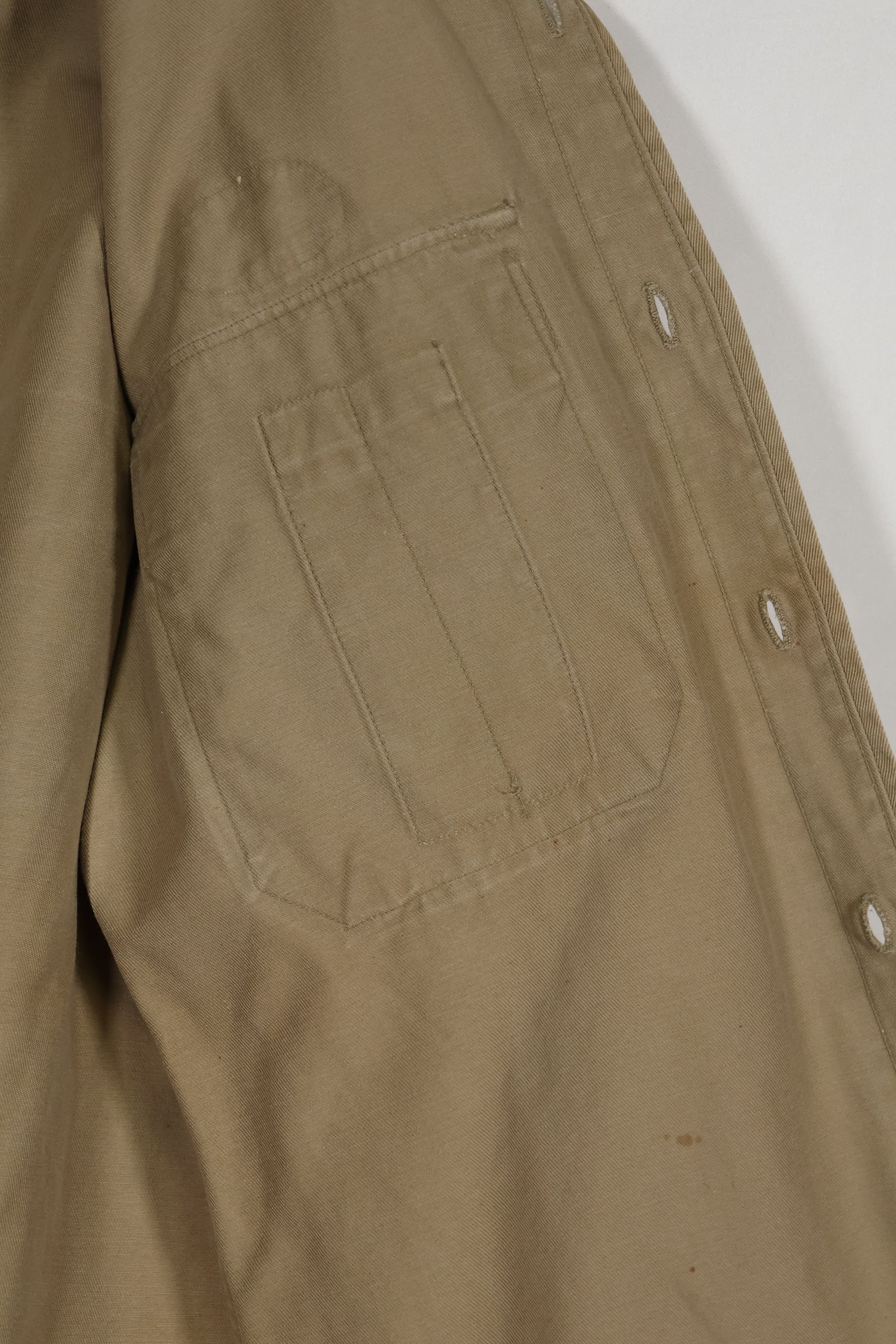 1960年代ロット　サマーユニフォームシャツ　LOCKE　元SF隊員　放出　中古品