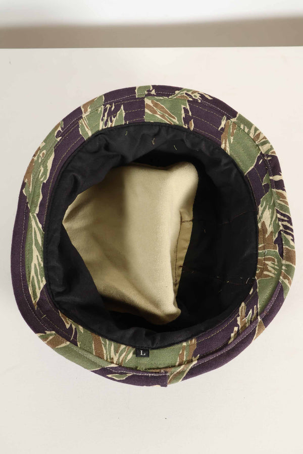 Limited quantity MILITARIA 1911 Okinawa Tiger CISO Cut Booney Hat with Short Brim Modified Pocket B