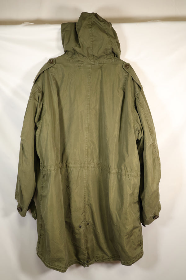 ช่วงต้นทศวรรษ 1950 X-LARGE กองทัพสหรัฐฯ M51 เสื้อฮู้ดฟิลด์พร้อมซับใน เสื้อฮู้ดหางปลา มือสอง