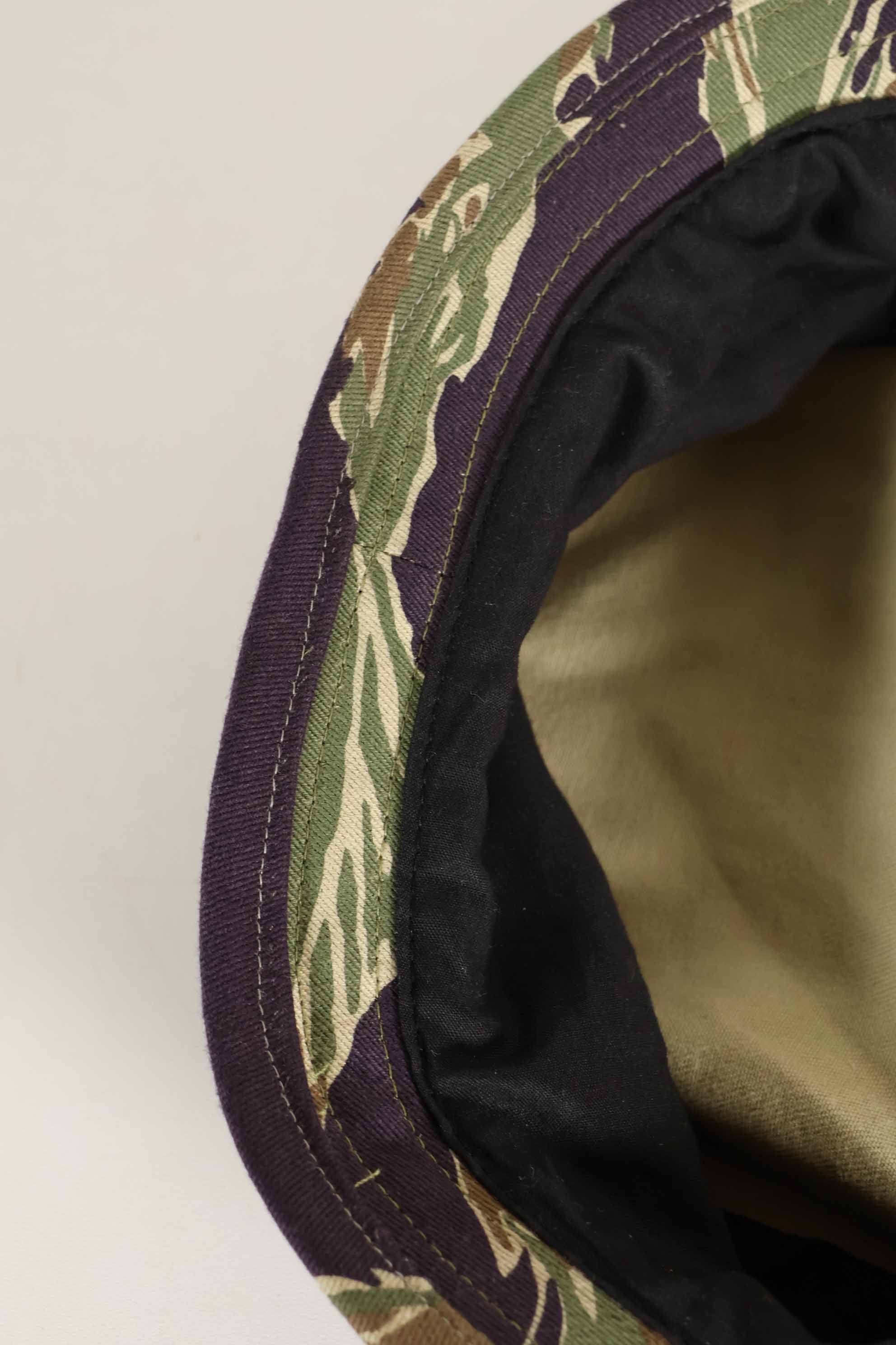 Limited quantity MILITARIA 1911 Okinawa Tiger CISO Cut Booney Hat with Short Brim Modified Pocket B
