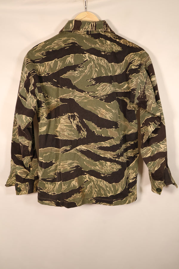 Circa 1965–66 | A-L Okinawa Tiger Pattern | JWD | Asian Cut | Tiger Stripe Shirt | Used