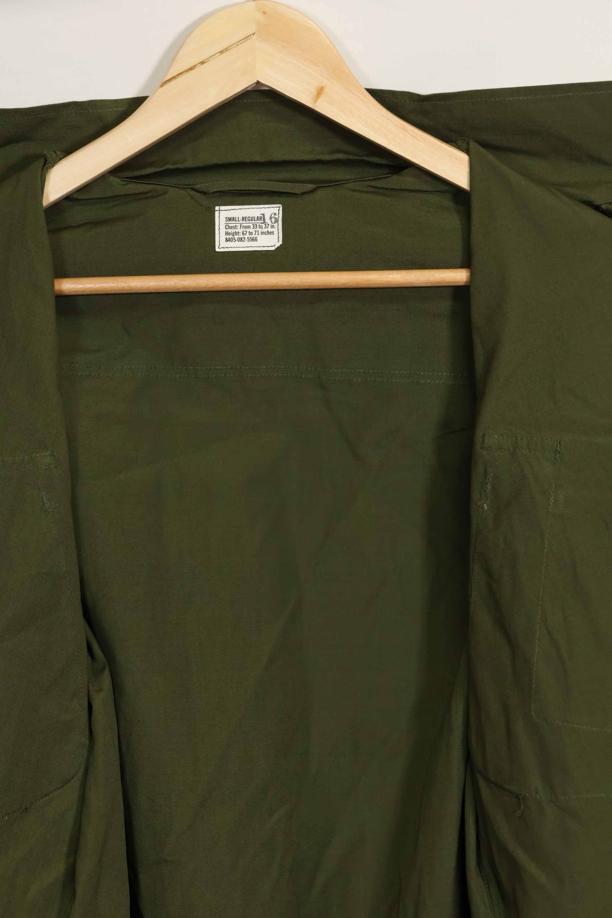 Estimated 1966-67 Contract Deadstock 3rd Model Jungle Fatigue Jacket S-R Unused