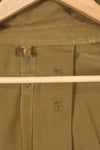 実物　1940年代　サイズ 38 M1942 エアボーン　ジャンプジャケット　汚れ少ない　ベルト欠損　中古品