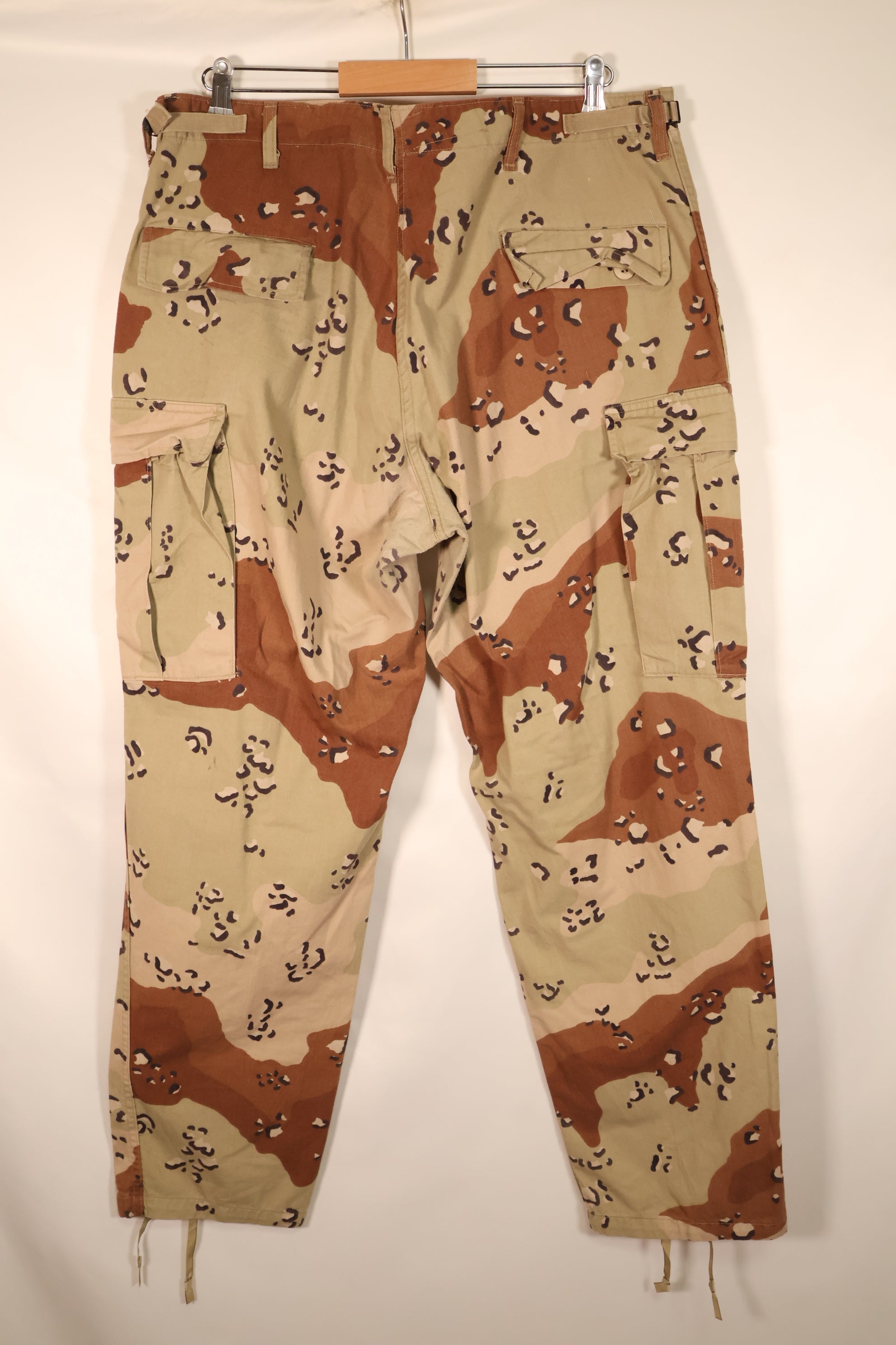 1990 Model—L-R—6C Desert Pattern—Chocolate Chip Camo—Pants—Faded—Used