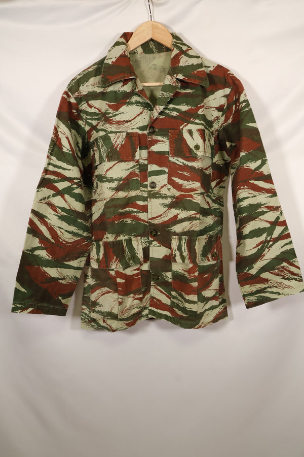 1960年代〜70年代　フランス軍　リザード迷彩　ハンティングジャケット　民間品