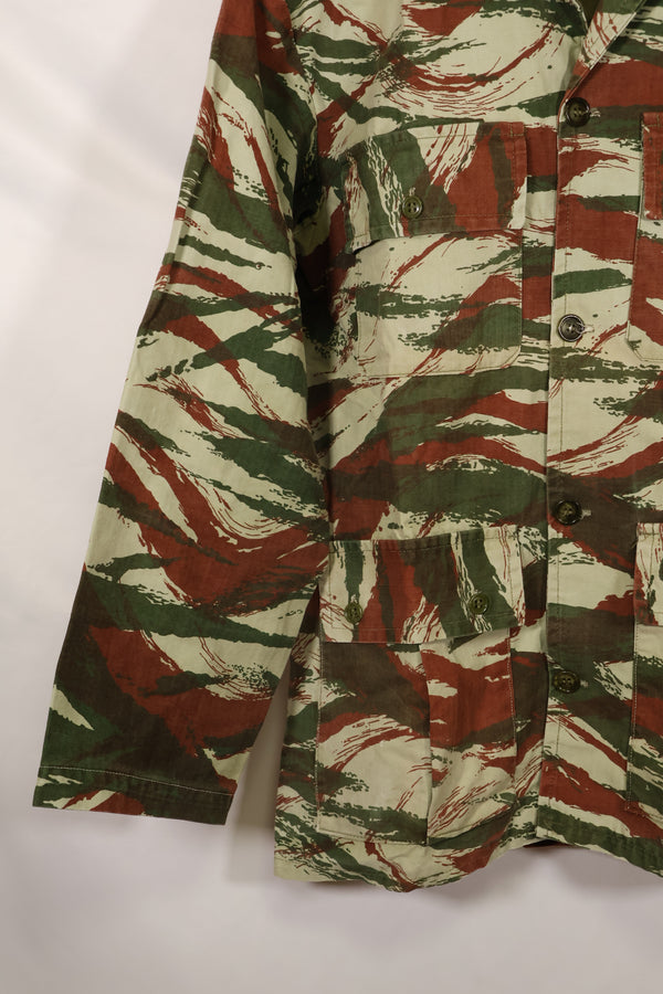 1960年代〜70年代　フランス軍　リザード迷彩　ハンティングジャケット　民間品