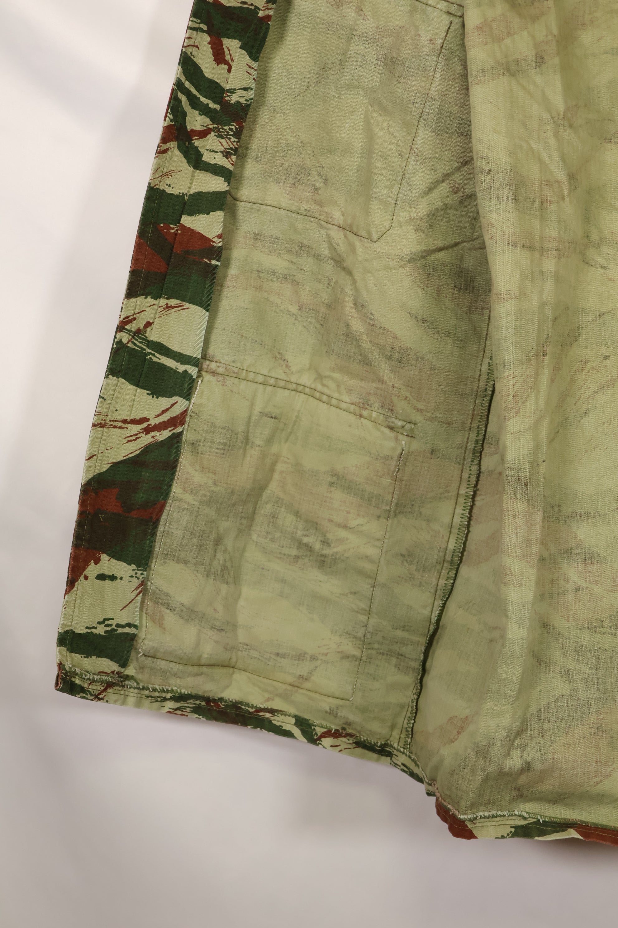 1960年代〜70年代　フランス軍　リザード迷彩　ハンティングジャケット　民間品