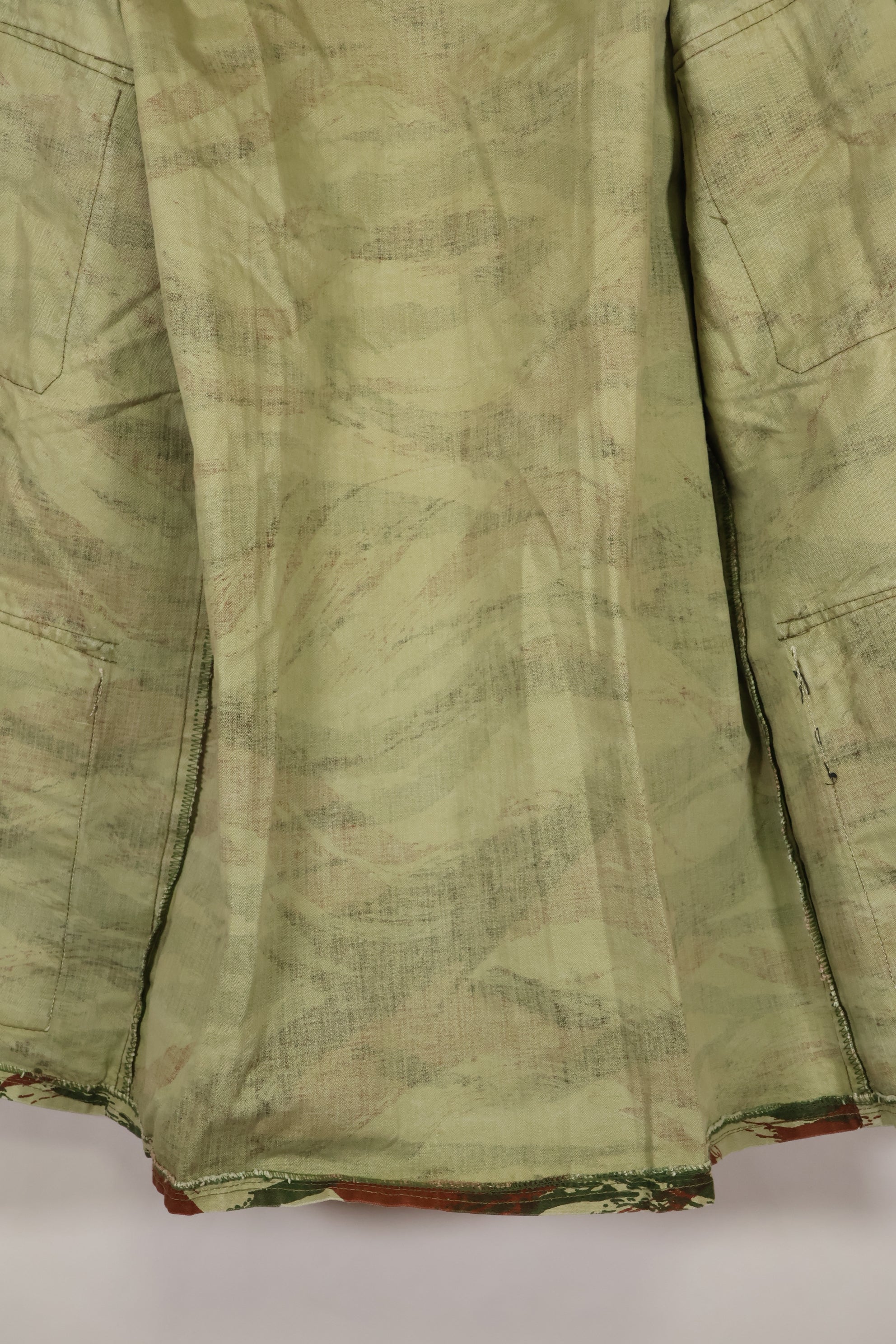 1960年代〜70年代　フランス軍　リザード迷彩　ハンティングジャケット　民間品