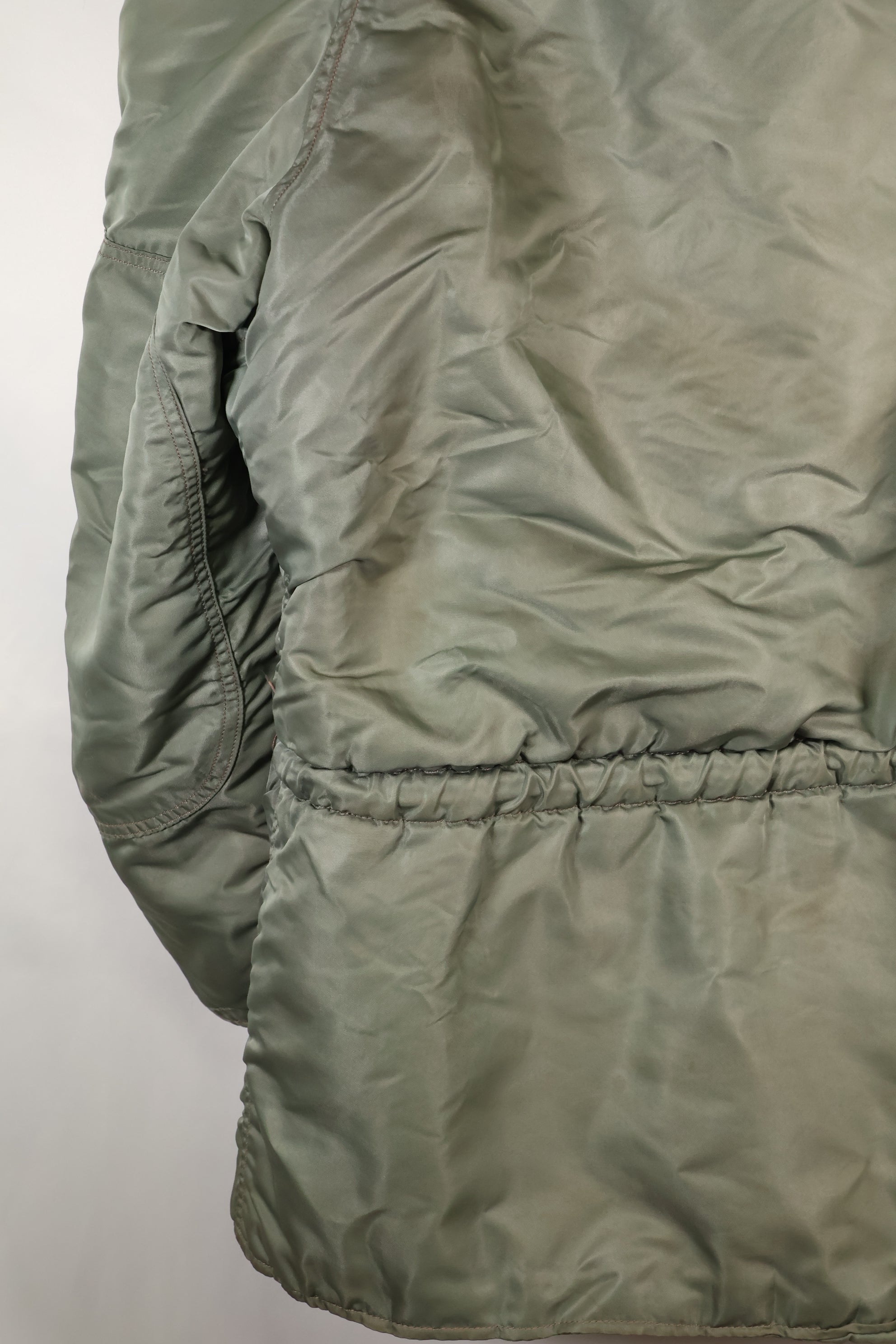 ทศวรรษ 1950 MEDIUM ป้ายสีดำ N-3B Heavy Zone แจ็คเก็ตบินมือสอง