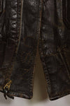 1950s-60s lot US Navy G-1 flight jacket, used.