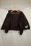 1950s-60s lot US Navy G-1 flight jacket, used.