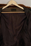 1950s-60s lot US Navy G-1 flight jacket, used.