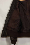 1950s-60s lot US Navy G-1 flight jacket, used.