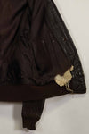 1950s-60s lot US Navy G-1 flight jacket, used.