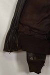1950s-60s lot US Navy G-1 flight jacket, used.