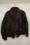 1950s-60s lot US Navy G-1 flight jacket, used.