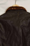1950s-60s lot US Navy G-1 flight jacket, used.