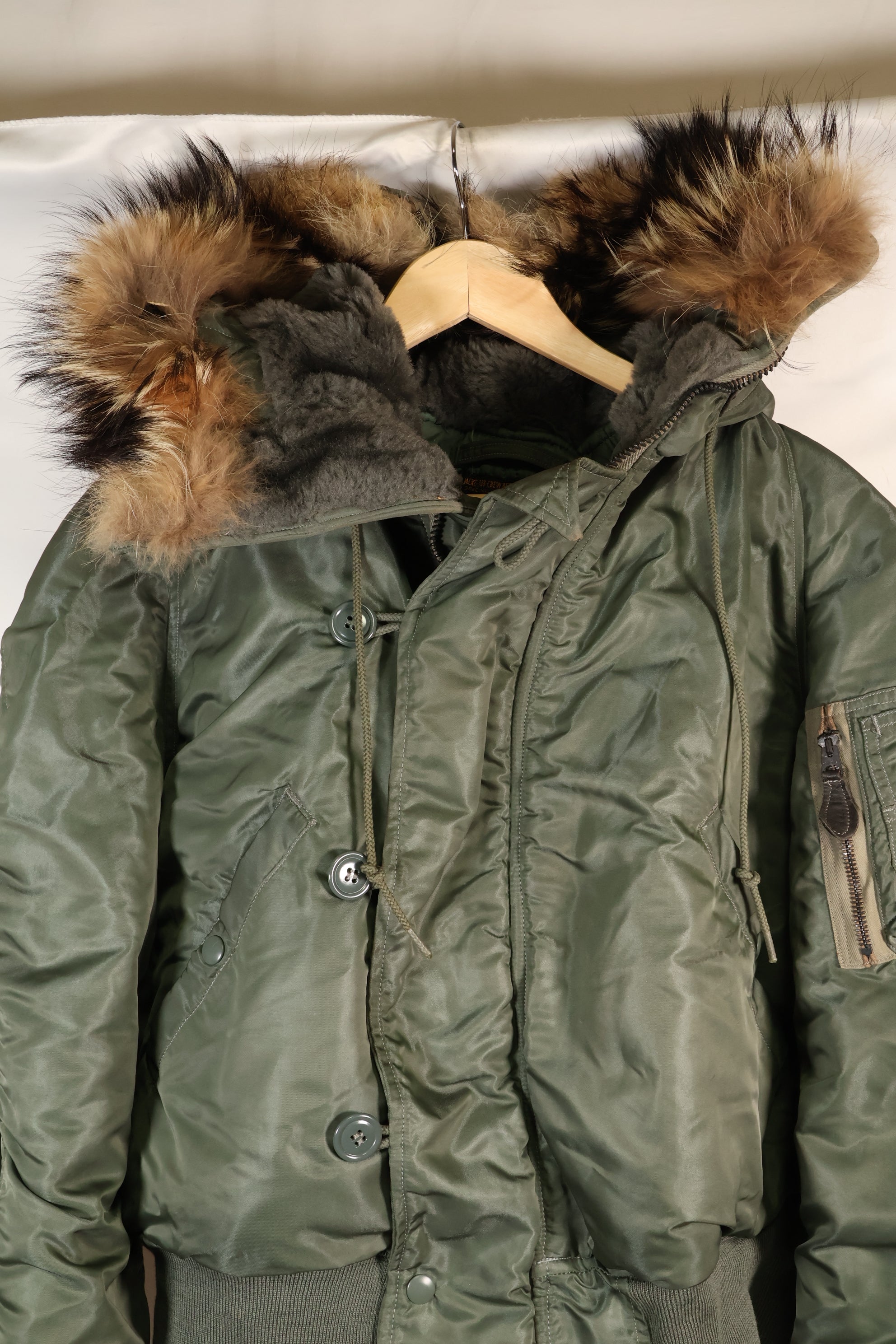 สัญญาปี 1962 MEDIUM N2-B เสื้อแจ็คเก็ตสำหรับลูกเรือการบิน Heavy Zone สินค้ามือสอง