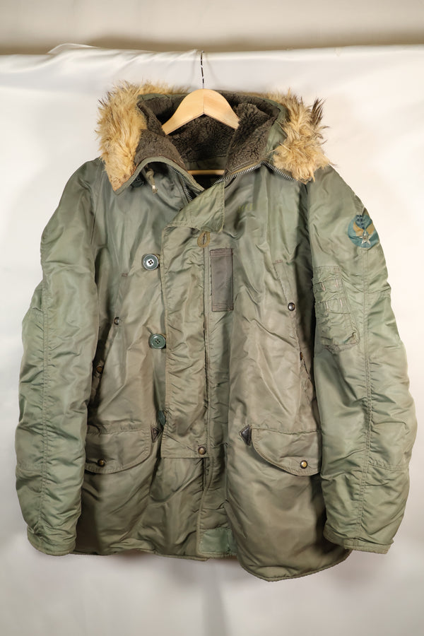 1950s LARGE USAF N-3B Heavy Zone Air Crew Flight Jacket มือสอง