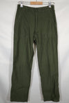 1971 OG-107 utility pants, baker pants, 30 X 31, used.