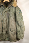 1950s LARGE USAF N-3B Heavy Zone Air Crew Flight Jacket มือสอง