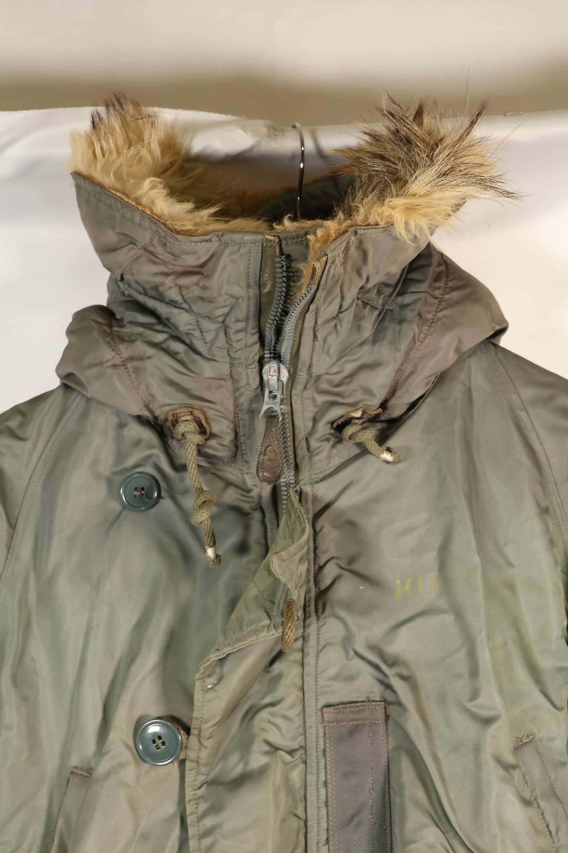 1950s LARGE USAF N-3B Heavy Zone Air Crew Flight Jacket มือสอง