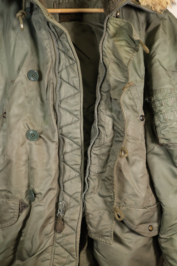 1950s LARGE USAF N-3B Heavy Zone Air Crew Flight Jacket มือสอง