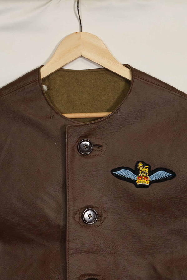 1961 British Army Jerkin No. 3 vest, unused, with patch.