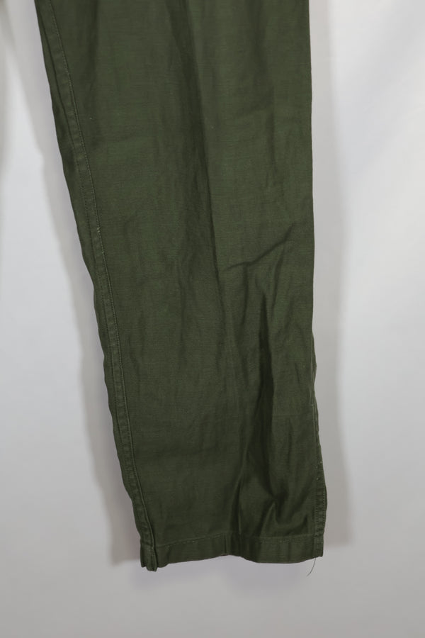 1971 OG-107 utility pants, baker pants, 30 X 31, used.