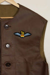 1961 British Army Jerkin No. 3 vest, unused, with patch.