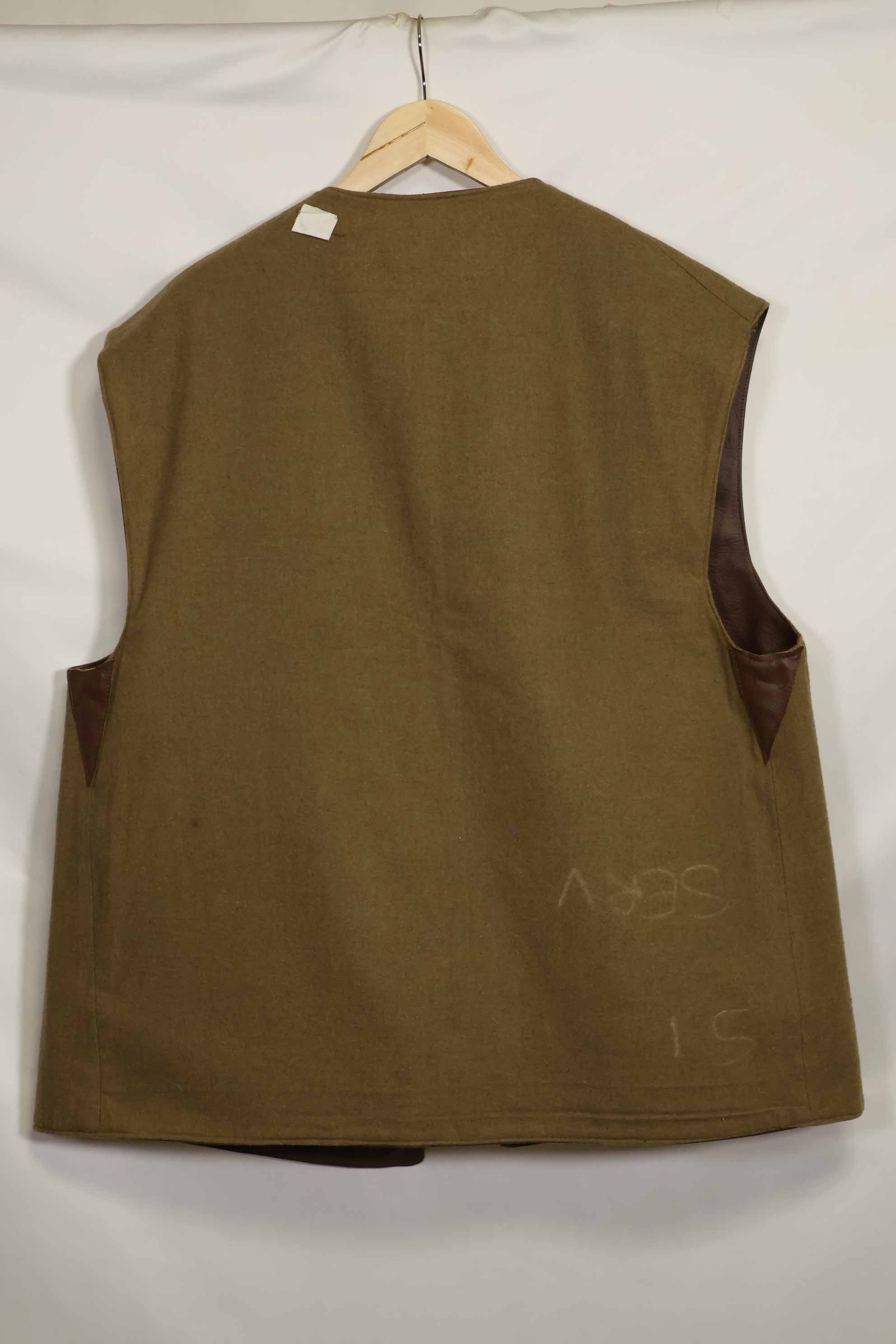 1961 British Army Jerkin No. 3 vest, unused, with patch.