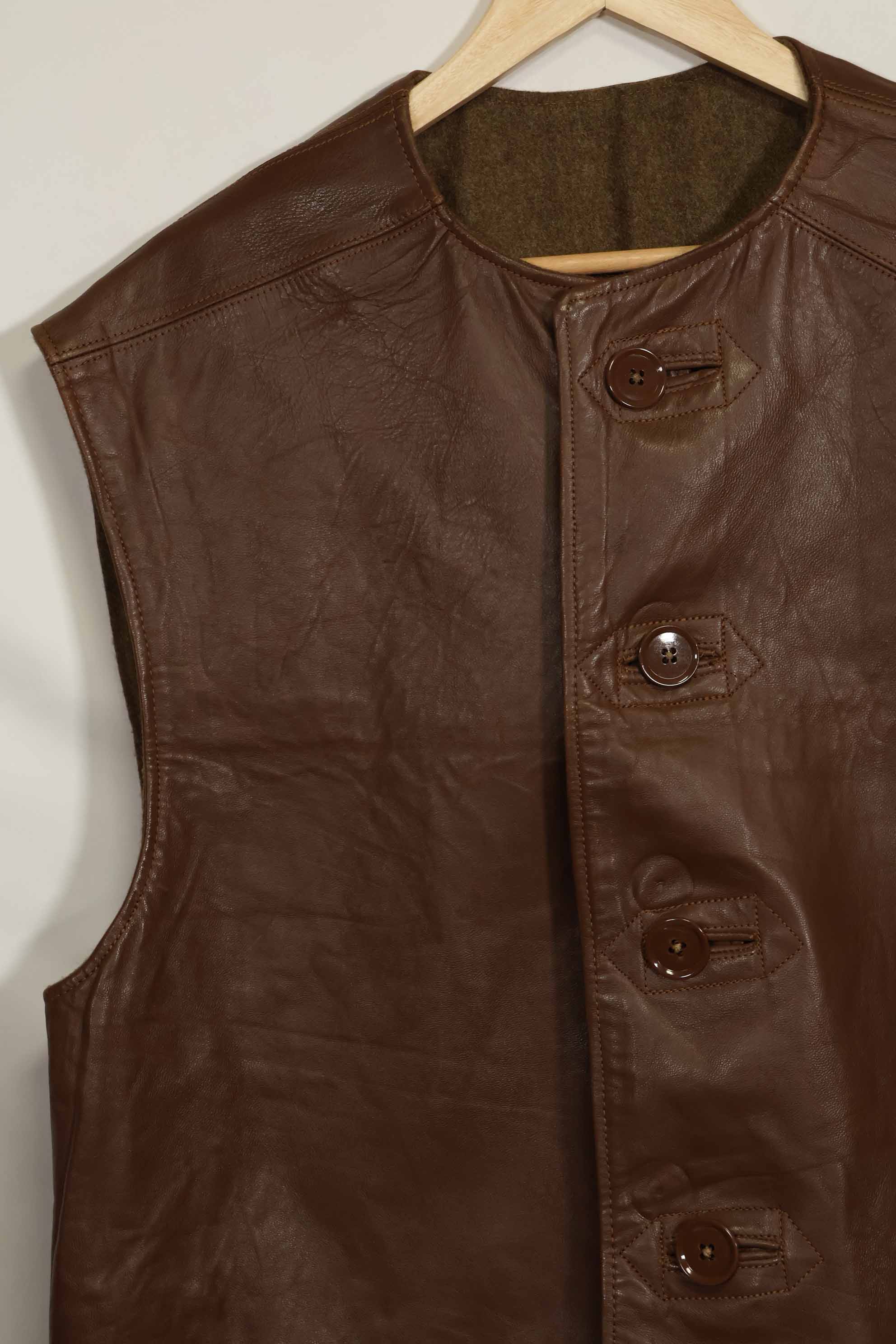 1940s British Army Jerkin No. 2 vest, used, good condition.