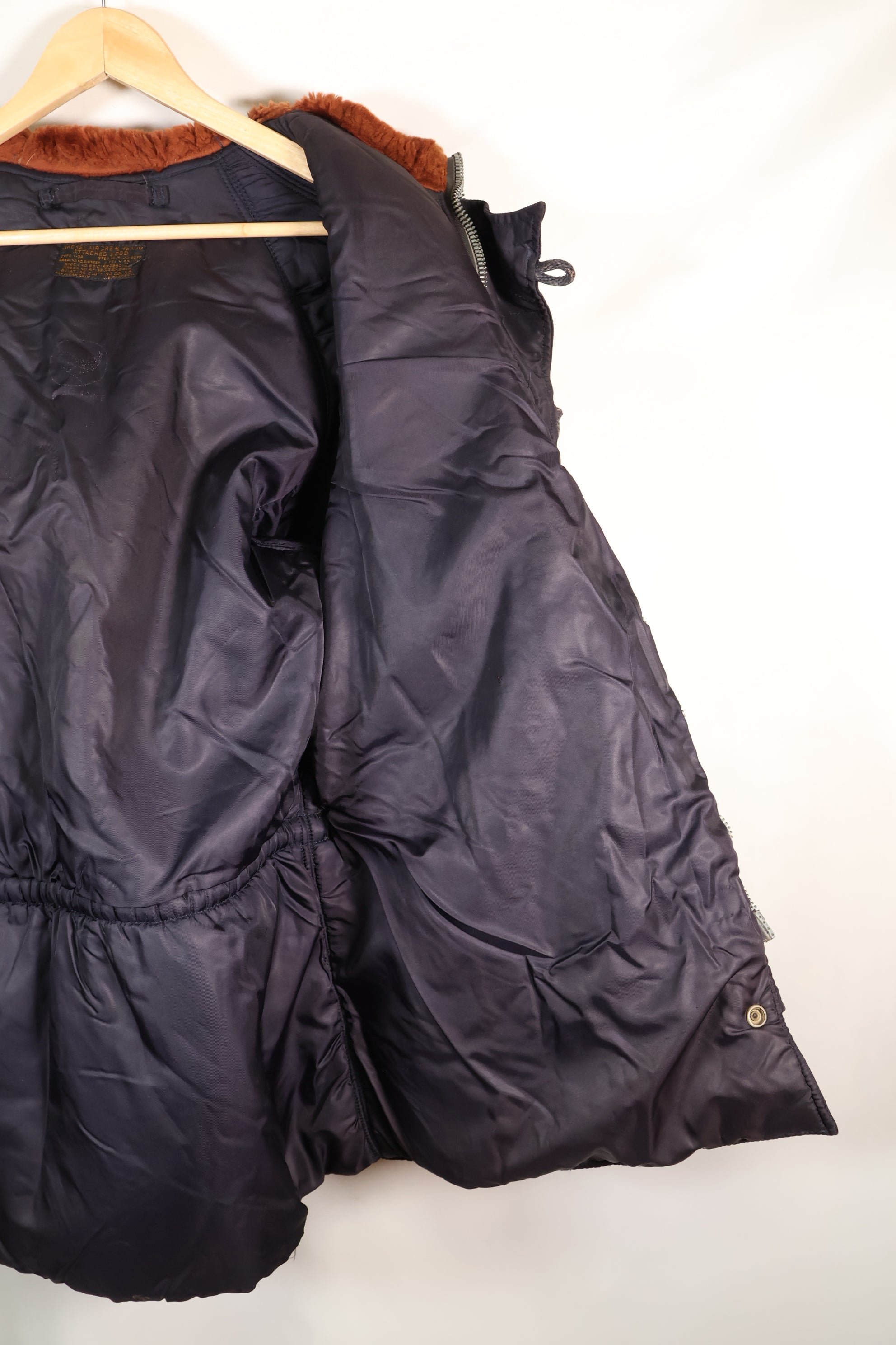 1950's MEDIUM USAF N3-A Flight Jacket Aircrew, faded, used.