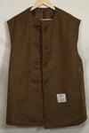 1940s British Army Jerkin No. 2 vest, used, good condition.