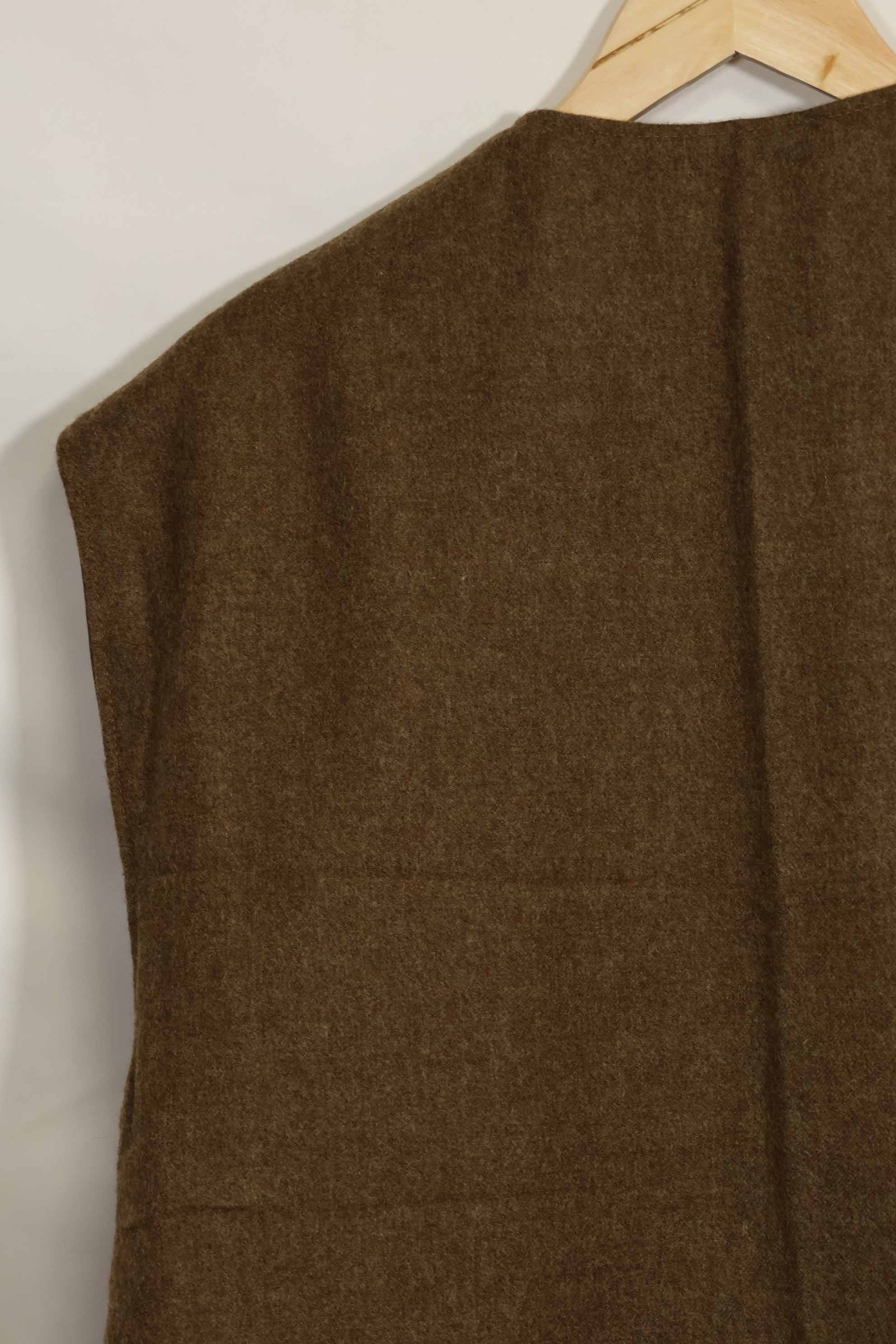 1940s British Army Jerkin No. 2 vest, used, good condition.