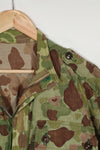実物生地　フロッグスキン迷彩　フランス軍空挺ジャケット　再現品　ダックハンター　中古品