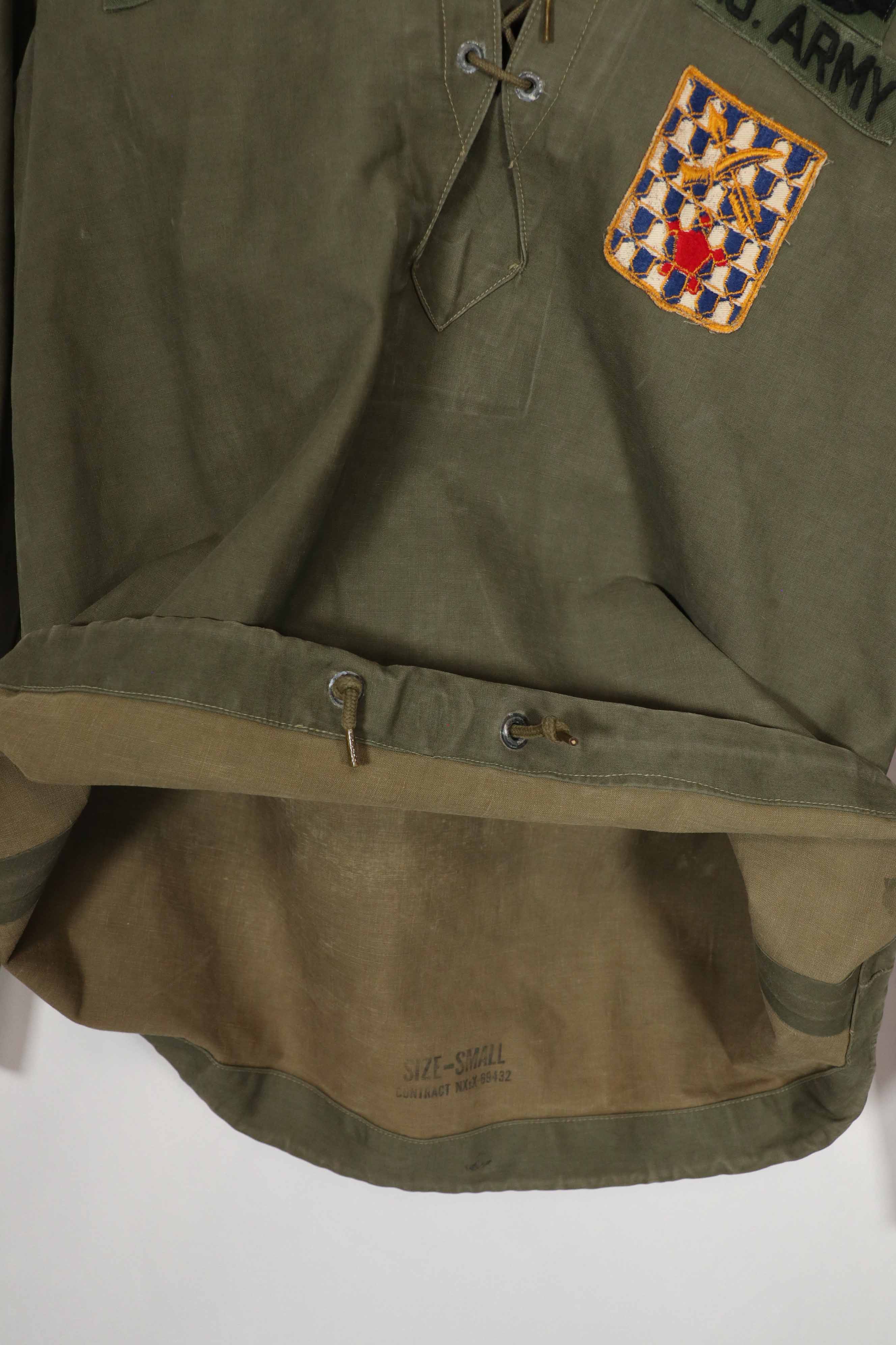 実物　US NAVY デッキジャケット　第一歩兵師団　第16歩兵連隊　レア品　中古品
