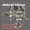 【11月中旬発送予定】MADE IN OKINAWA CISOカット　シルバータイガーストライプ　ブーニーハット