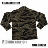 MILITARIA 1911 MADE IN JAPAN シルバータイガーストライプ　シャツ　スタンダードエディション