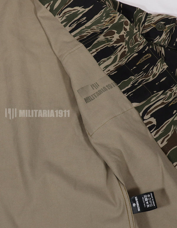MILITARIA 1911 MADE IN JAPAN シルバータイガーストライプ　シャツ　スタンダードエディション