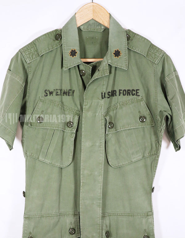 実物　1st Model ジャングルファティーグ 半袖カスタム USAF