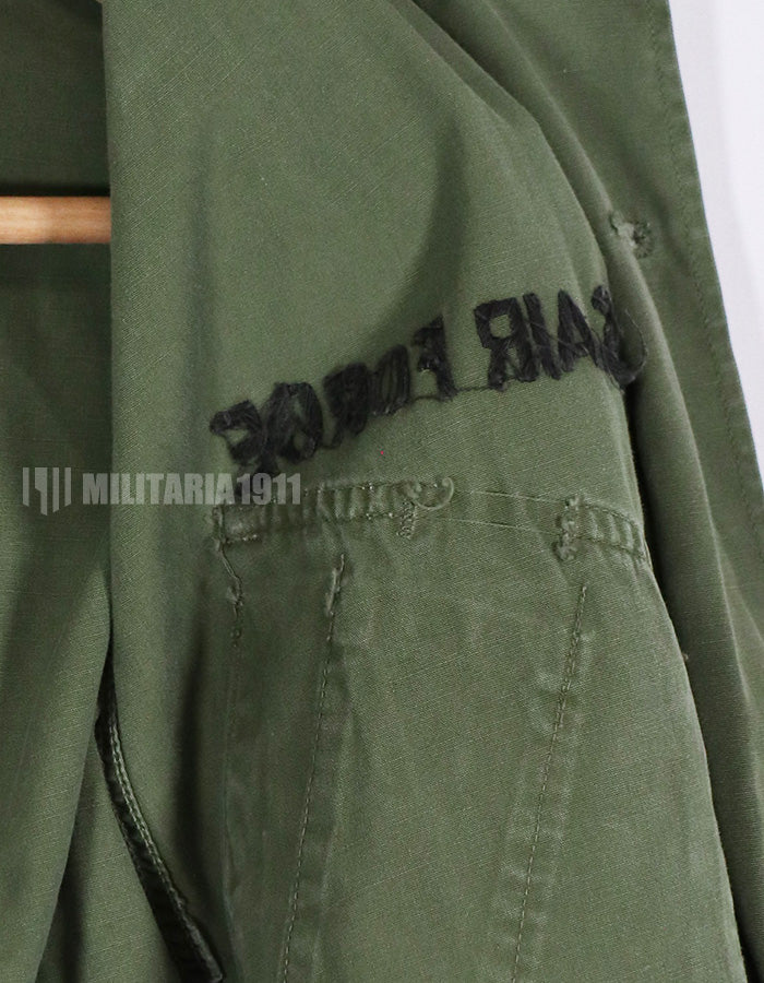 実物　1st Model ジャングルファティーグ 半袖カスタム USAF