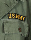 Real OG-107 early utility shirt, used with patch